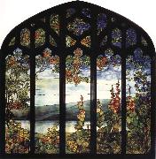 Louis Comfort Tiffany Leaded Glass Window Sweden oil painting artist